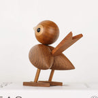 Een klein vogeltje vertelde me, Nordic houten ornament