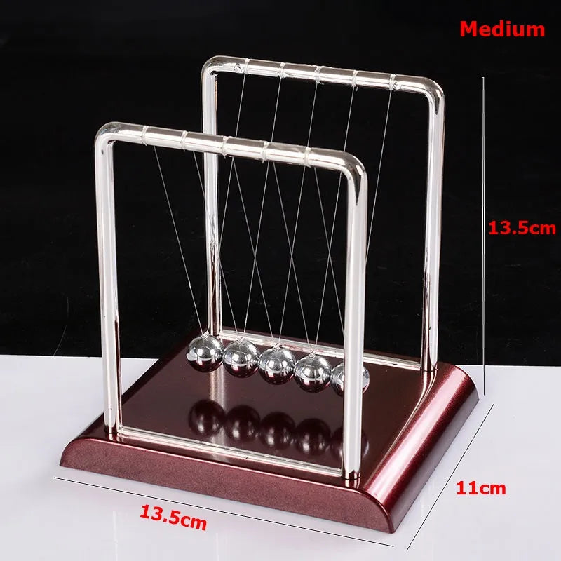 Newton Pendulum Bal, dat voortdurende beweging vertegenwoordigt