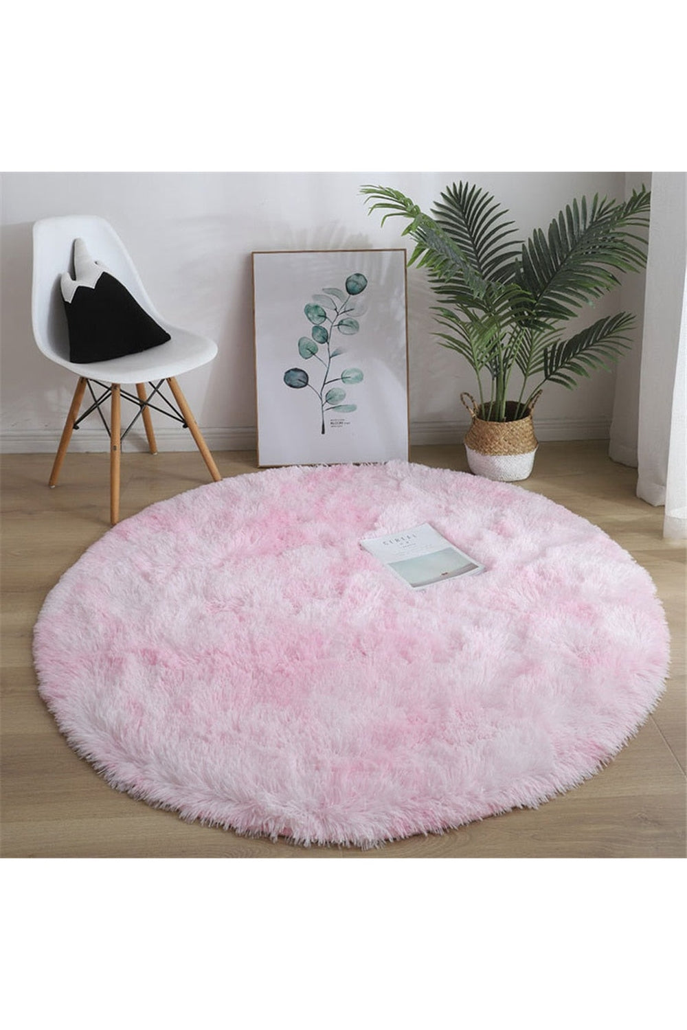 Fluffy Rond Tapijt