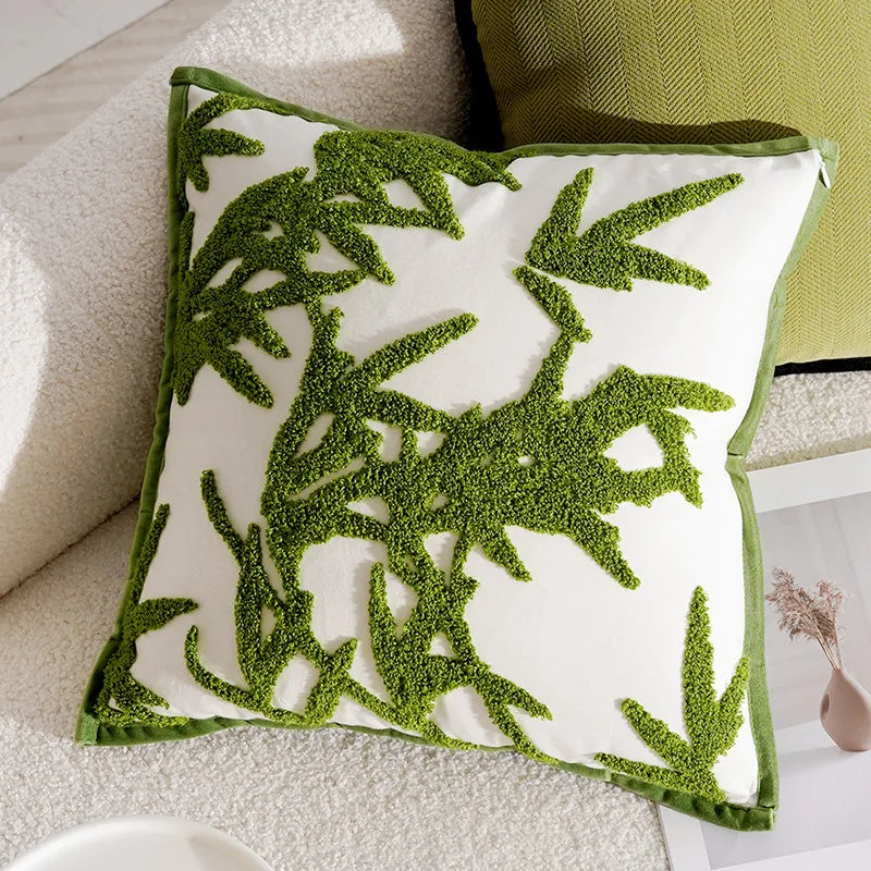 Luxe Geweven Decoratieve Kussen met Paardenprint voor Bank en Woonkamer