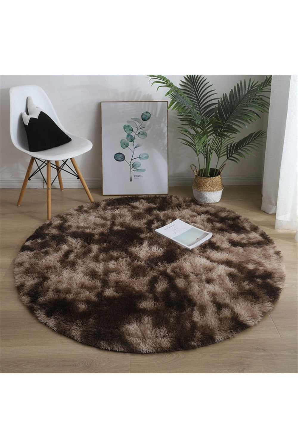 Fluffy Rond Tapijt