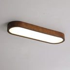 Energiesaving wood LED ceiling lamp