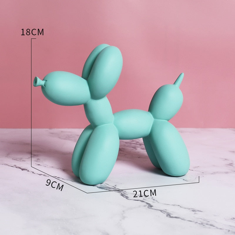 Luxueuze woondecoratie, balloondog decoratie, bureau accessoires, dierdecoratie, moderne populaire kunst, Noorse beelden
