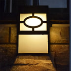 Zonnewandlamp met LED - Moderne buitenverlichting voor tuin & terras, wandlampen