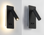 Swivel330 | Minimalistische Cilinder Wandlamp – Verstelbare 330° Draaiende LED Wandlamp