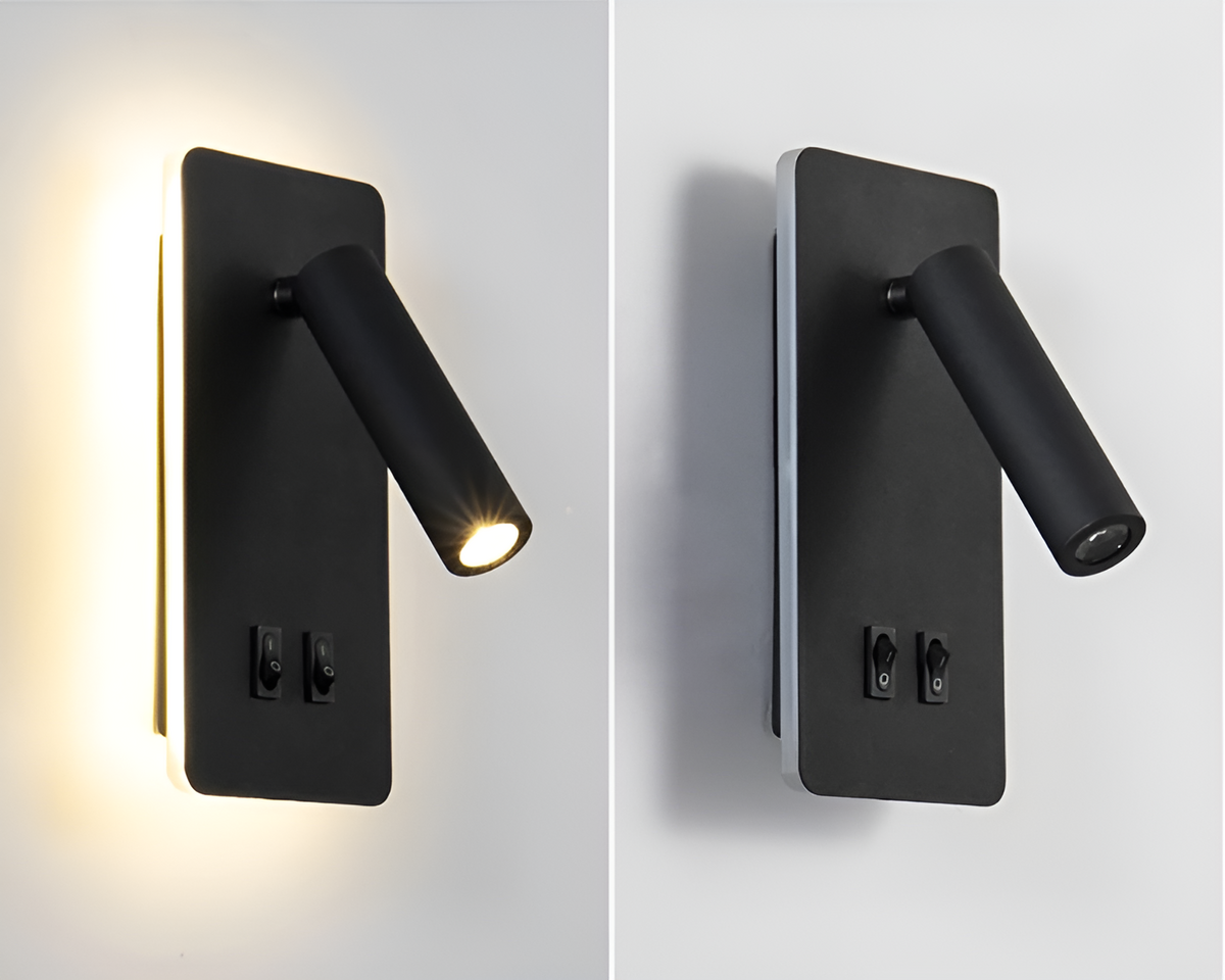 Swivel330 | Minimalistische Cilinder Wandlamp – Verstelbare 330° Draaiende LED Wandlamp