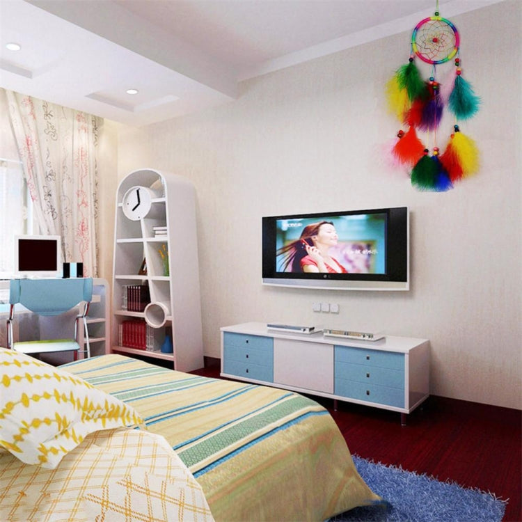 Eenvoudige creatieve woningdecoratie ornamenten dromenvanger auto hanger (Wit)