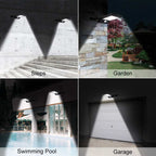 Zonne-energie buitenlampen 36 LED superheldere zonnepanelenlamp 280LM bewegingssensor beveiligingslampen draadloos waterdicht flexibele wandlampen