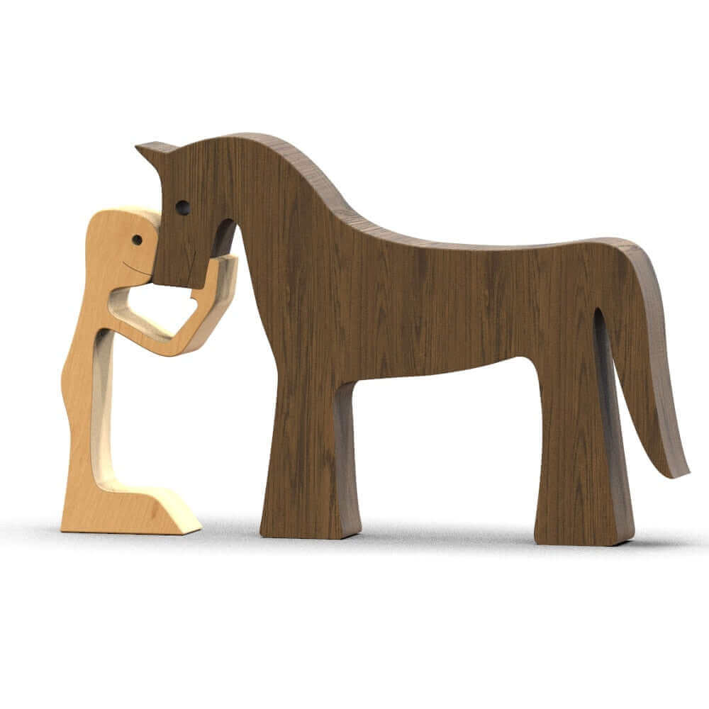 Deense Houten Dieren Ornamenten
