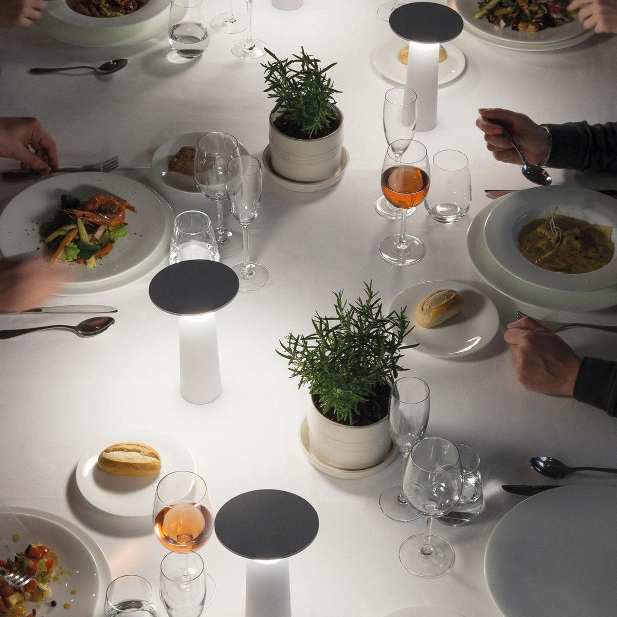 InfiNight - Moderne tafel lamp met touchsensor | Dimbare helderheid