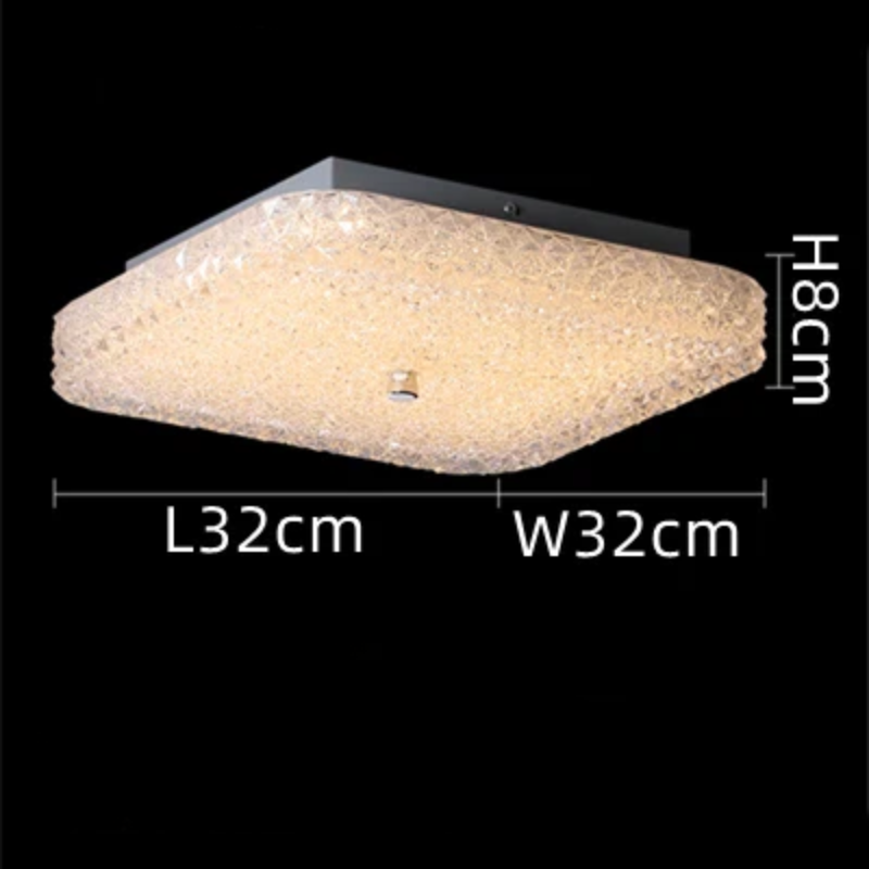 Elegante LED-kroonluchter – Moderne plafondlamp met kristal voor woonkamer en slaapkamer
