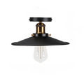 Vintage plafondlamp in industriële stijl, metalen lamp voor de woonkamer of slaapkamer, LED-compatibel