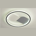 Moderne LED ceiling lamp with round design – Dimmable for bedroom and living room