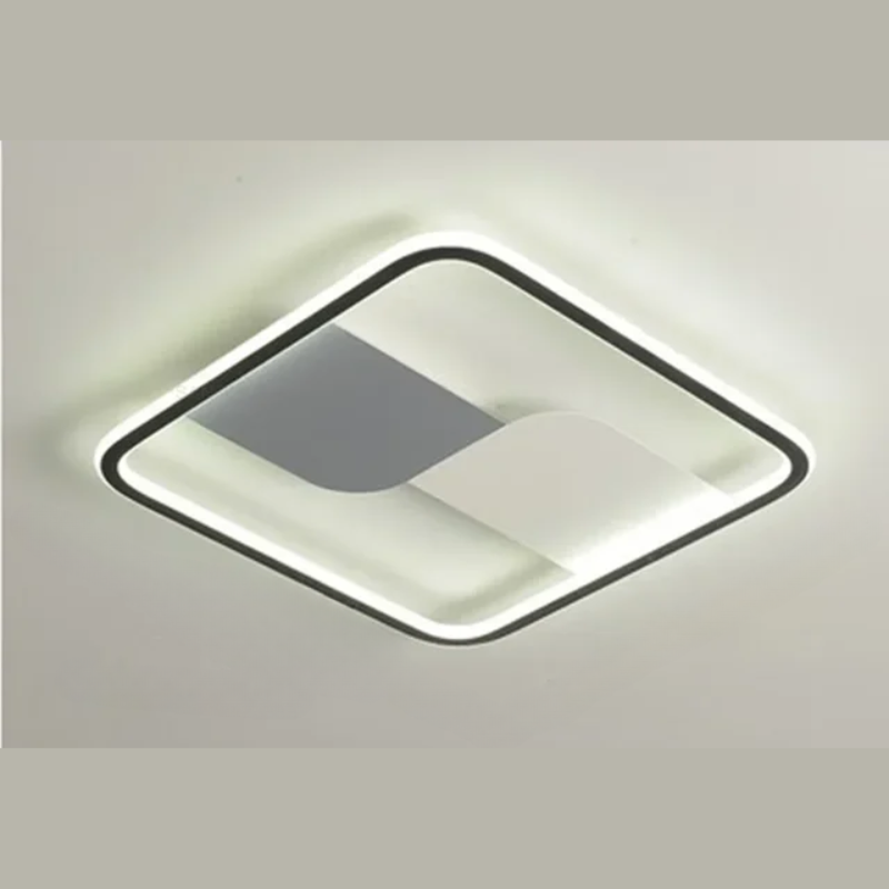 Moderne LED ceiling lamp with round design – Dimmable for bedroom and living room