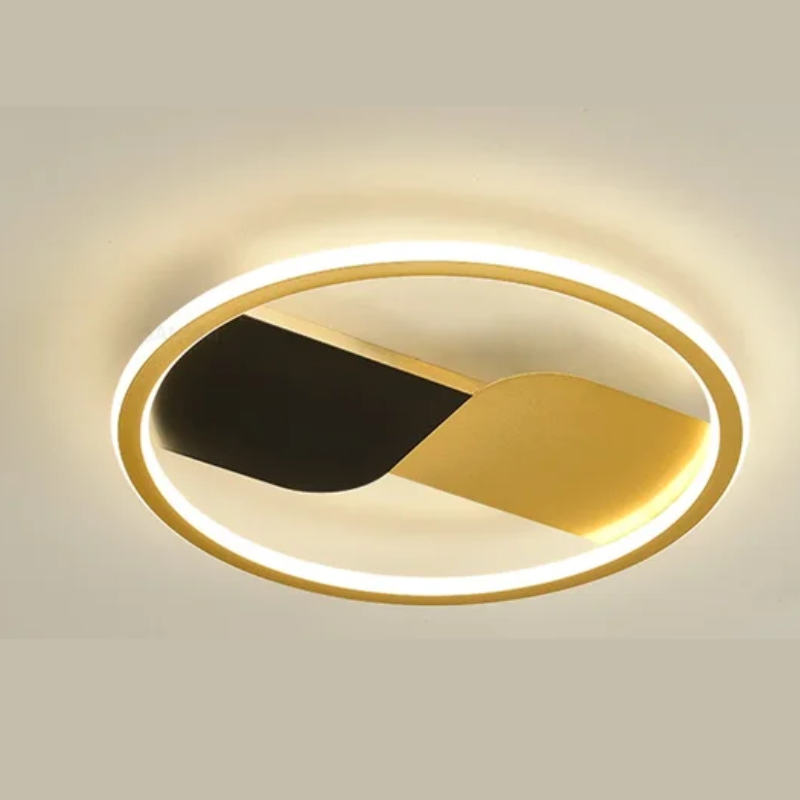 Moderne LED ceiling lamp with round design – Dimmable for bedroom and living room