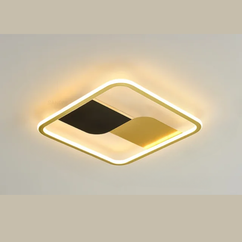 Moderne LED ceiling lamp with round design – Dimmable for bedroom and living room