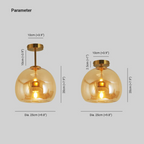 Moderne ronde LED ceiling light - Aurelia