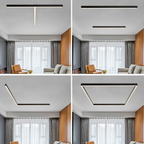 Industriële lineaire LED ceiling lamp - Stratum