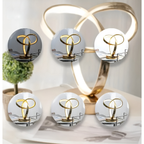 Lamp - Luxe gouden Möbius ring bureau leeslamp