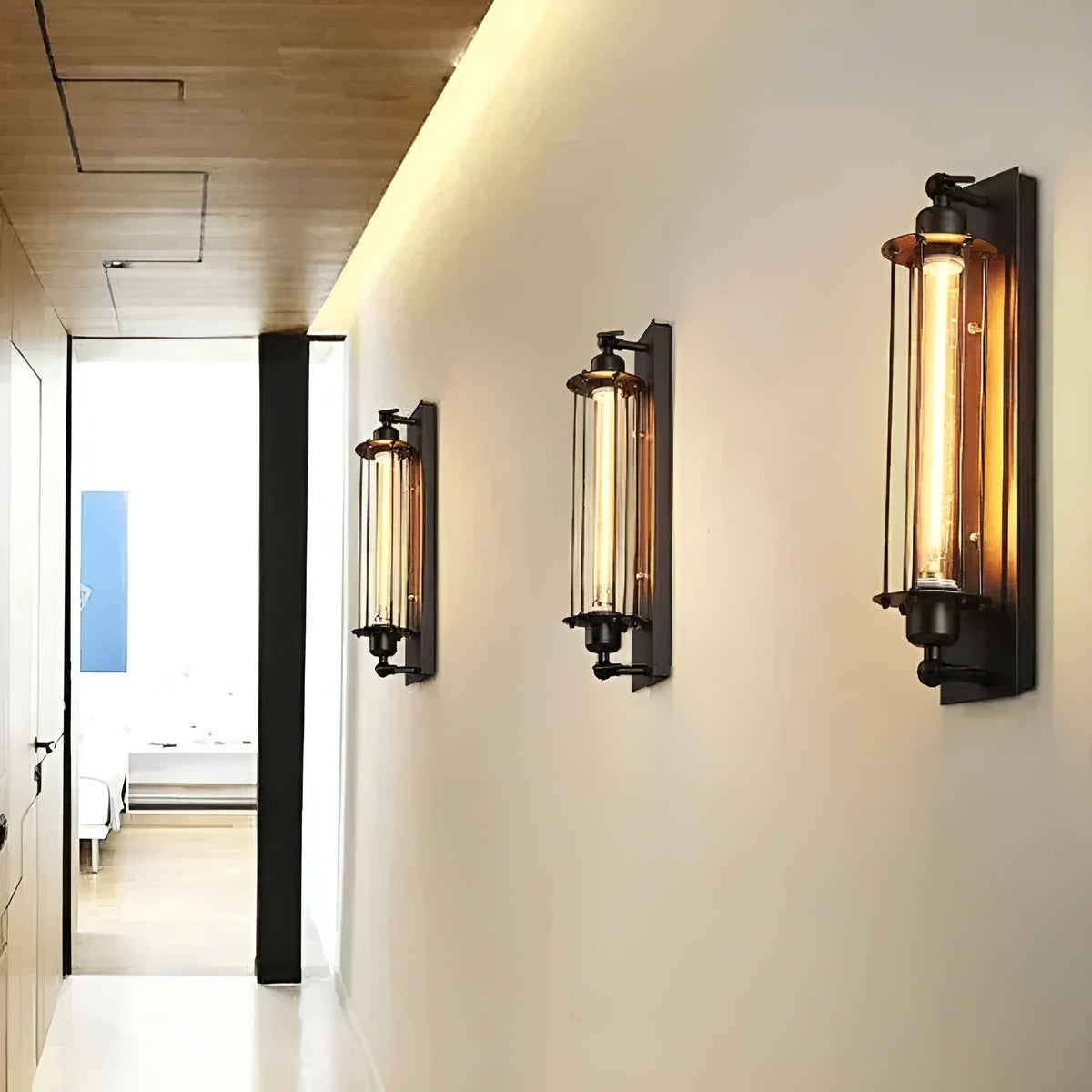 Vintage LED Wandlamp – Stijlvolle Verlichting voor Woonkamer & Gang