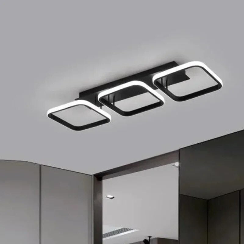 Moderner LED Ring Chandelier – Minimalistische Plafondlamp voor woonkamer en eetruimte