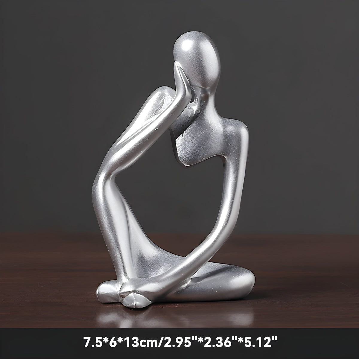 Abstract Thinker Beeldhouwwerk Woondecoratie