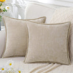 Zachte Chenille Velours Sierkussenhoes