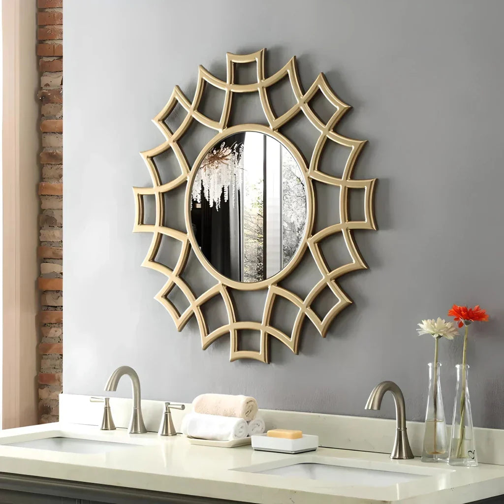 Avosian | Luxe Ongelijke Spiegel Wanddecoratie voor Moderne Decoratie