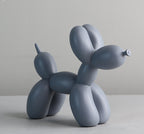 Zwart-witte ballonhond