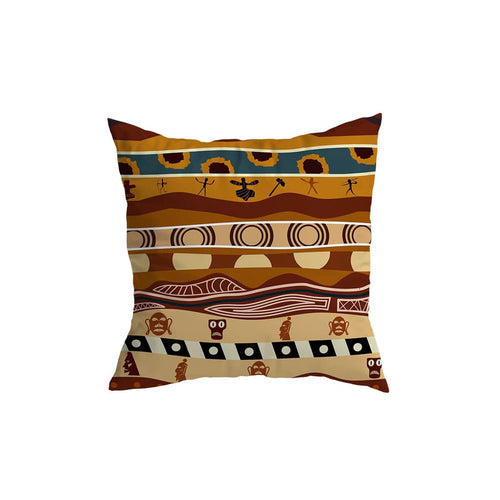 Afro-Patroon Sierkussenhoes voor Woondecoratie