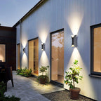 Elegante waterdichte LED-lampen met gebogen vorm voor de tuin