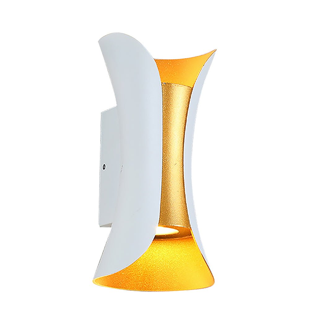 Elegante waterdichte LED-lampen met gebogen vorm voor de tuin