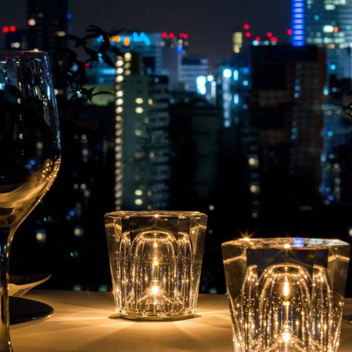 Lamp - Luxe Diamant Kristal LED Oplaadbare Tafel lamp