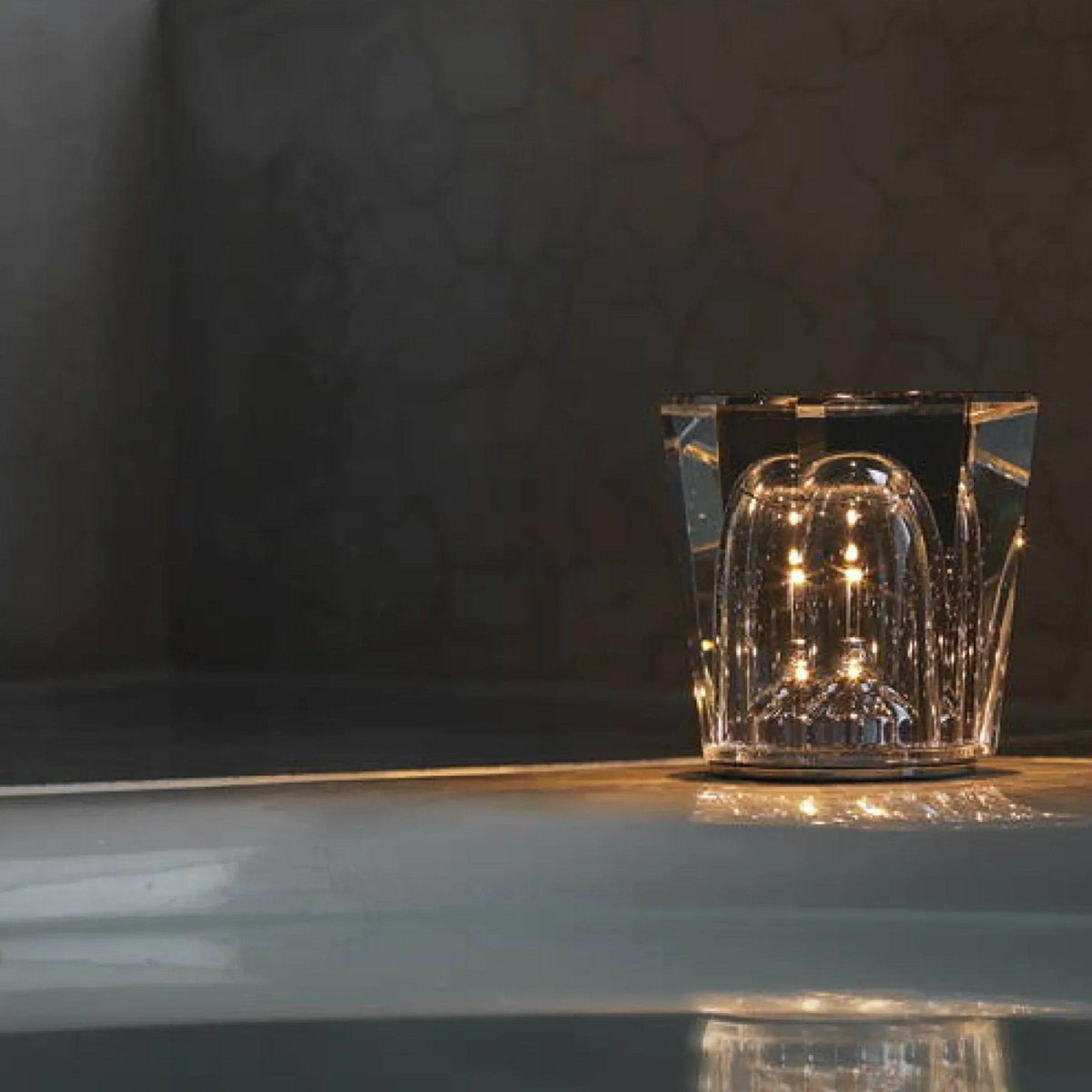 Lamp - Luxe Diamant Kristal LED Oplaadbare Tafel lamp