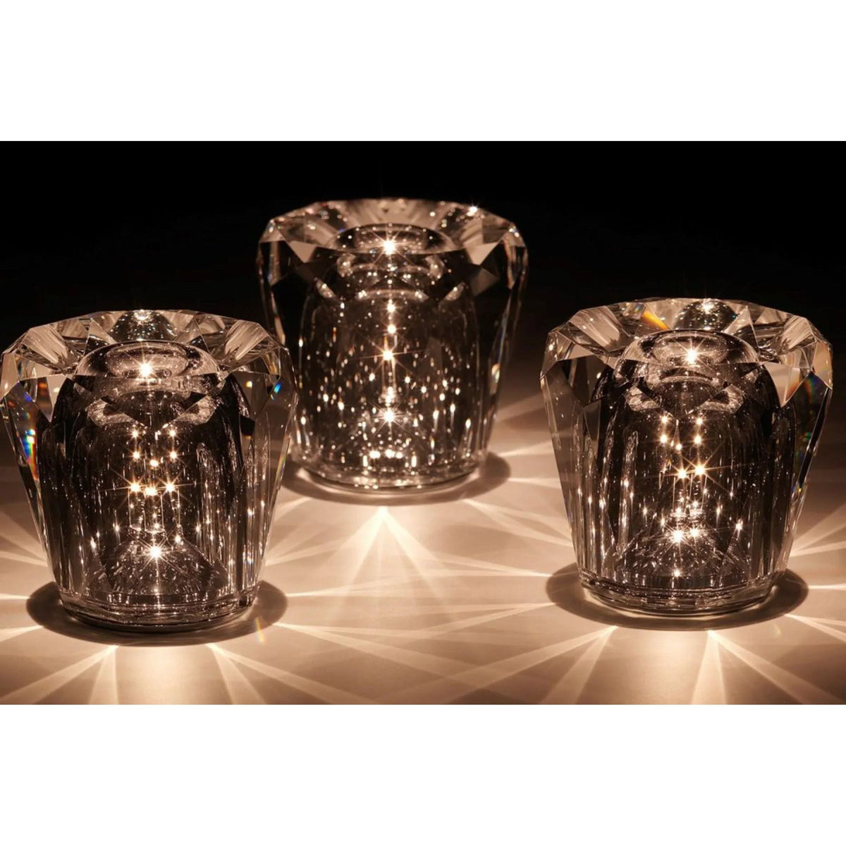 Lamp - Luxe Diamant Kristal LED Oplaadbare Tafel lamp