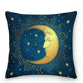 Decoratieve kussens met Zon en Maan in Astrologische Stijl