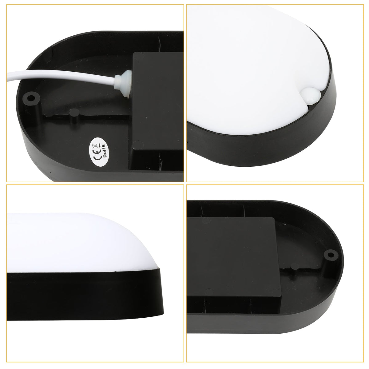 15W LED vochtbeschermingslamp IP54 2 stuks