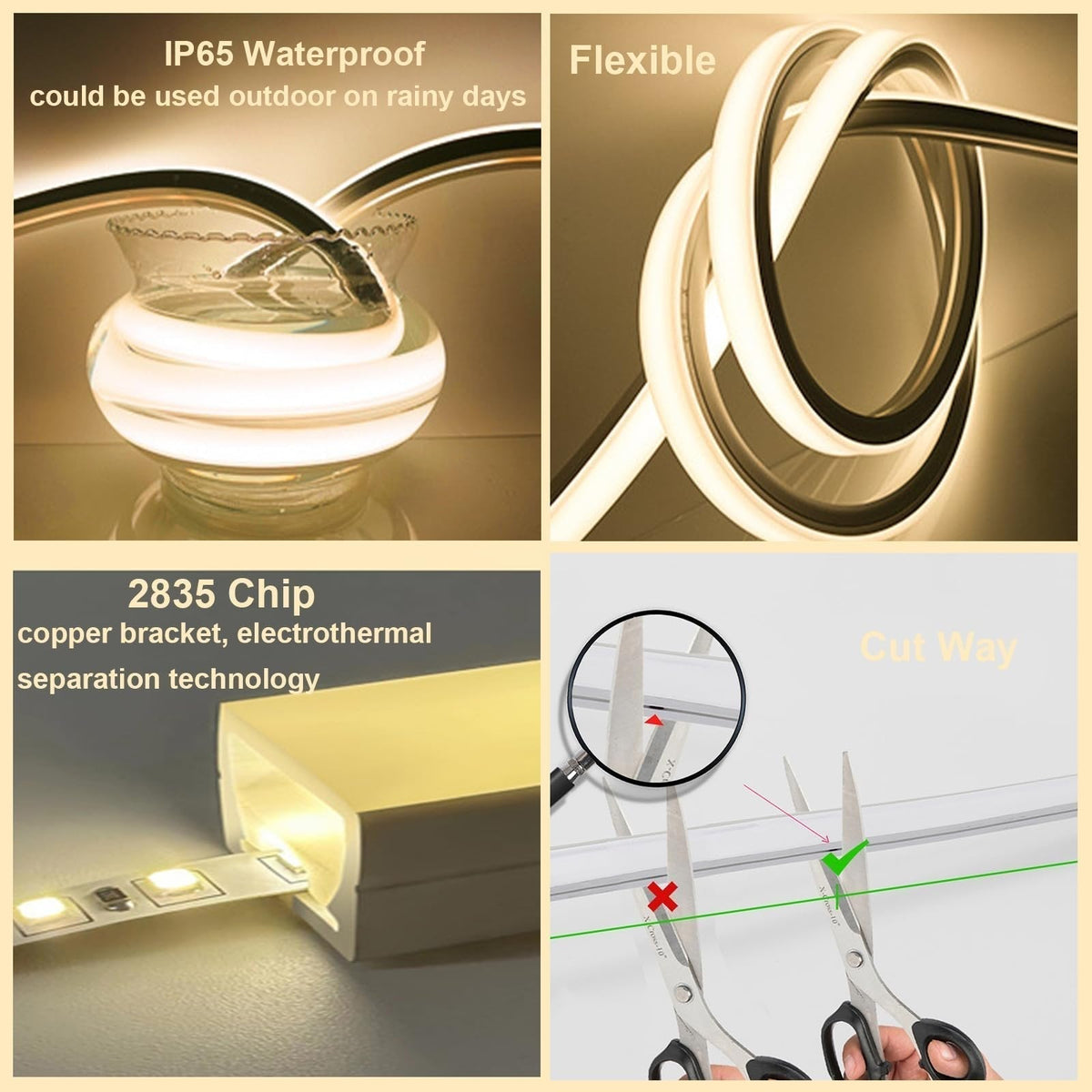 TwilightStrip LED Strip Lights | Flexibele waterdichte RGB-verlichting | Binnen en buiten gebruik