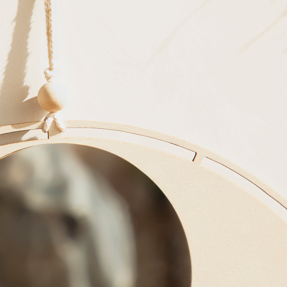 Avosian | Boho Macramé Oog Spiegel Muurdecoratie