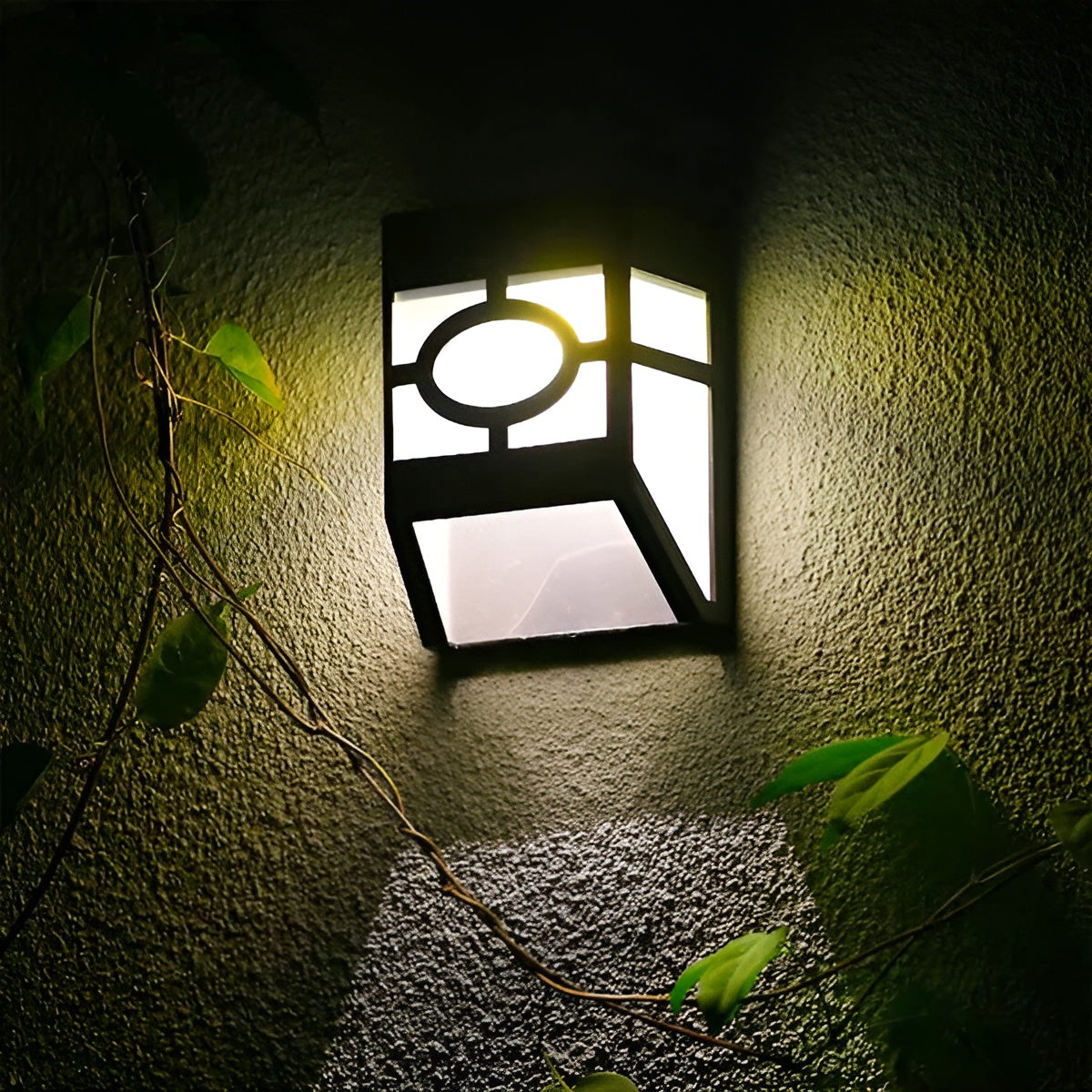 Solar LED Wandlamp - Energy-saving and Weather-resistant | 2-pack voor buiten