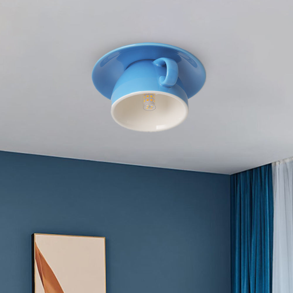 CeramiLux Morandi Koffiekopjes Plafondlamp – CeramiLux