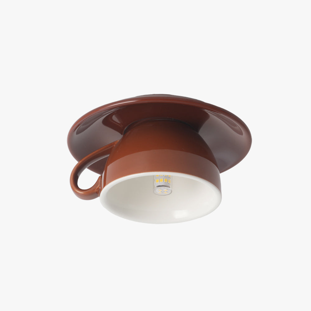 CeramiLux Morandi Koffiekopjes Plafondlamp – CeramiLux