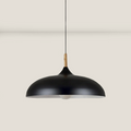 Eichenholz plafondlamp in Scandinavisch design – LED houten plafondlicht