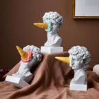 Figure Face IJscreamsculptuur