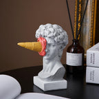 Figure Face IJsroom Kunst Sculptuur