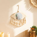 Avosian | Boho Macramé Oog Spiegel Muurdecoratie