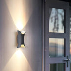 Elegante waterdichte LED-lampen met gebogen vorm voor de tuin
