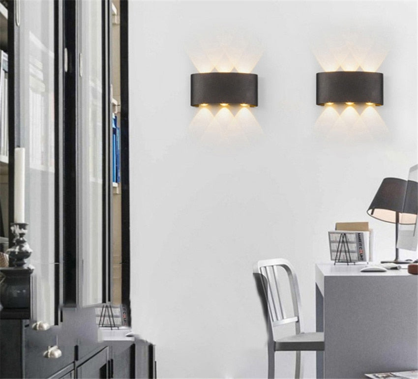 Moderne waterdichte LED wandlamp voor binnen en buiten | Stijlvolle en energiezuinige verlichting