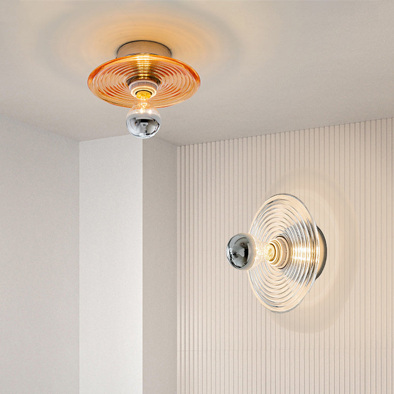 Moderne Golf Plafondlamp – Elegante Glazen Verlichting voor Woonkamer of Slaapkamer