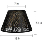 Middelgrote lampenkap, stoffen lampenkap voor tafellamp en vloerlamp, 7x13x7.8 inch, natuurlijk geventileerd linnen, handgemaakt, spiderman (wit)